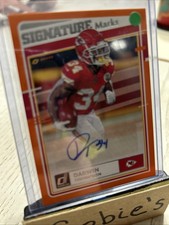 2020 Panini Donruss - Signature Marks Darwin Thompson #SM-DT (AU)