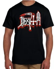 DEATH Heavy Metal Band Black T Shirt