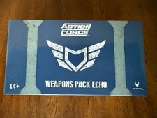 Valaverse Action Force Weapons Pack Echo Accessories New Sealed Great Condition