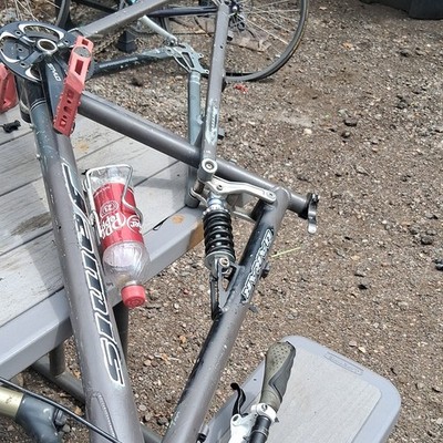 GMC Bicycle Frame - Gray/Black Frame Part, 1 Item