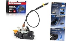 Power Door Lock Latch Actuator with Cable Front Left Driver Side Compatible