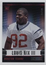 2014 Panini Rookies & Stars Longevity Parallel Holofoil 19/99 Louis Nix III l8x