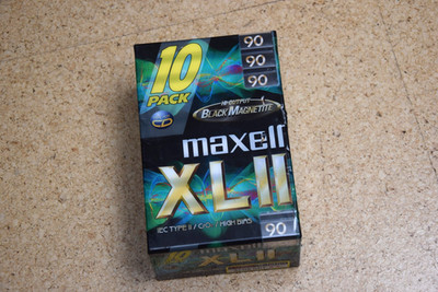 -----   Maxell XL II 10er Pack OVP 90min   ----- Audio Kassetten Type II --- NEU