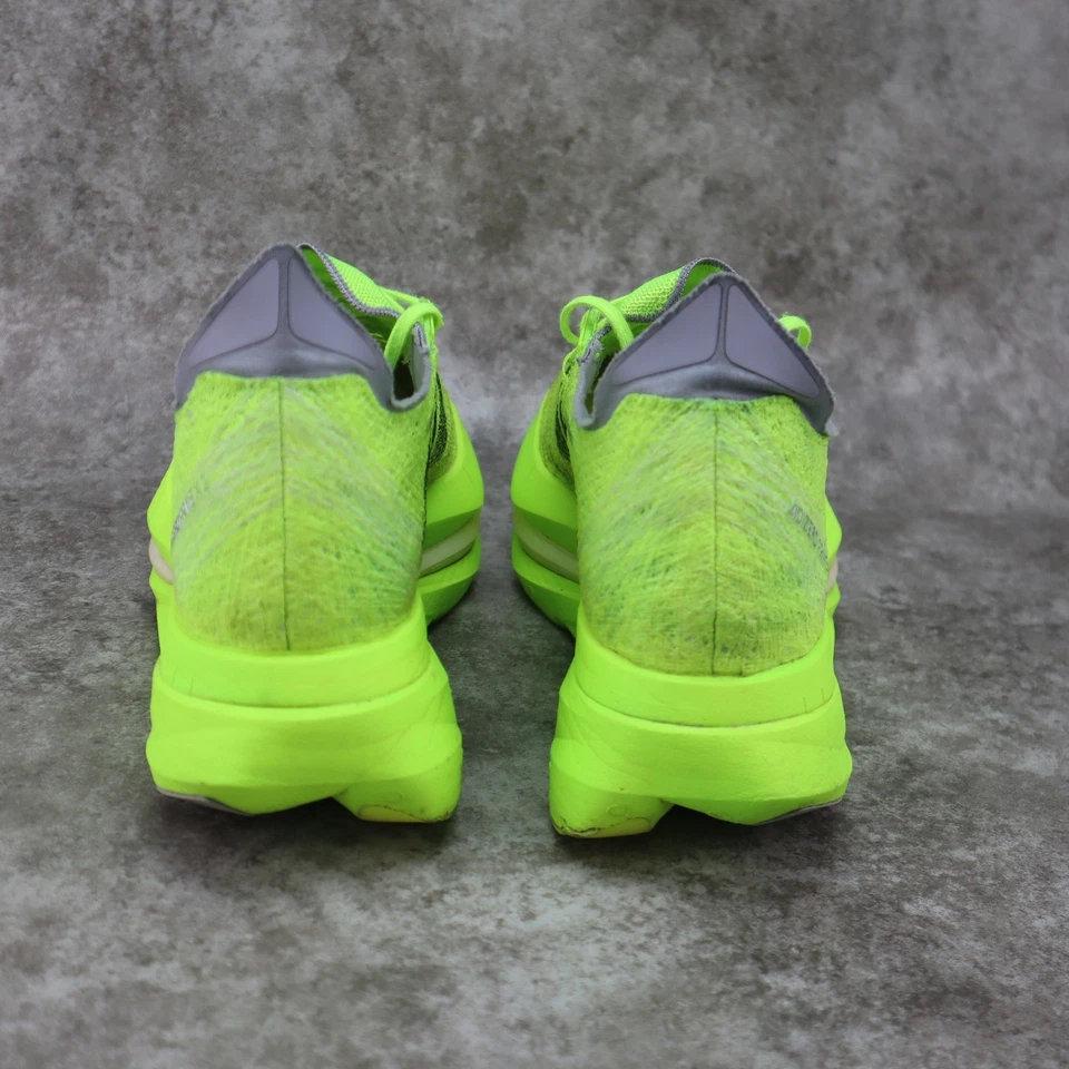 Adidas Adizero Prime x 2.0 Neon Green Black Running Shoes IH5683 Size 12 Men - Image 4 of 4