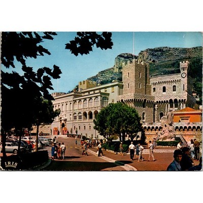 Reflets De La Cote D'Azur Monaco Le Palais Princier Vintage Postcard SPQ6