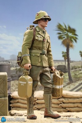DID 1/6 Scale German Africa Corps Supply Duty Ishaan & Commander