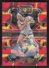 2024 Panini Select WNBA #24 Isabelle Harrison Prizms Red Ice