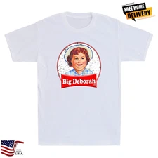 Big Deborah Funny Parody Humor Quote Joke Gift Retro Men's Short Sleeve T-Shirt