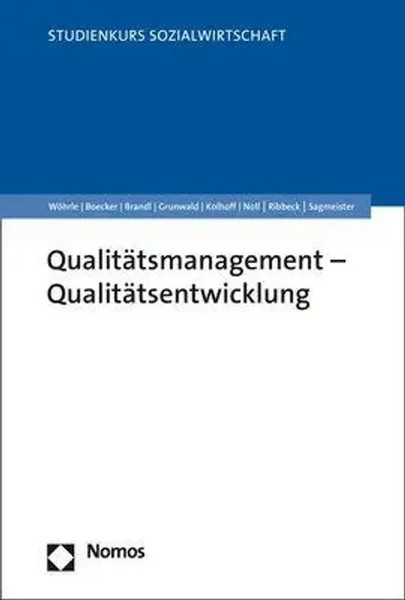 QualitäTsmanagement - QualitäTsentwicklung | Armin WöHrle (U. A.) | Deutsch-image