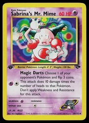 Sabrina's Mr. Mime 59/132 Gym Challenge 1st Edition Uncommon