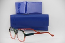 NEW FACE A FACE WITTY 2 COL 1946 GREEN PINK FADE AUTHENTIC EYEGLASSES 53-17