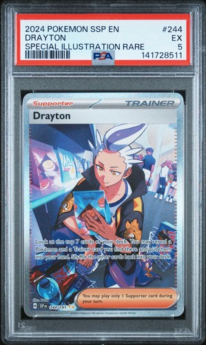 Drayton graded PSA 5 for sale on eBay