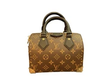 Louis Vuitton Speedy Trunk Bag Reverse Monogram Canvas 20