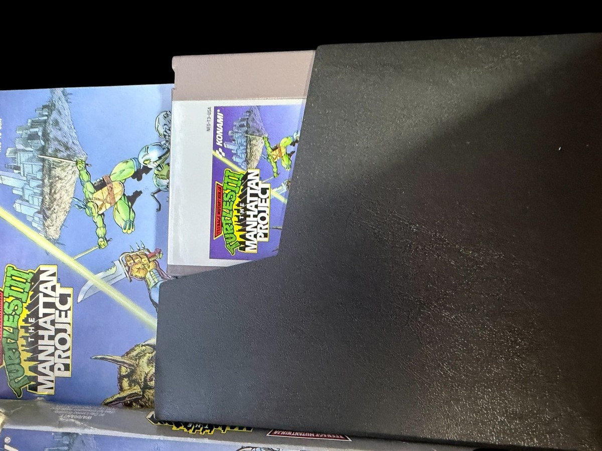 TMNT III Teenage Mutant Ninja Turtles The Manhattan Project NES