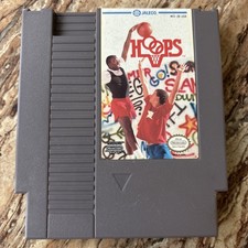Hoops Nintendo Entertainment System NES Authentic Untested