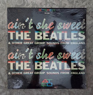 Beatles RARE VINTAGE 1964 U.S. STEREO 'AIN'T SHE SWEET' LP FACTORY SEALED!