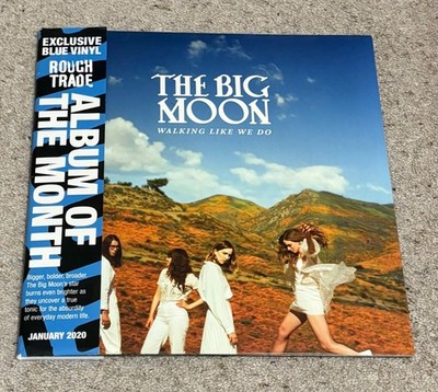 The Big Moon 'Walking Like We Do' Blue Vinyl with Obi Strip and Poster