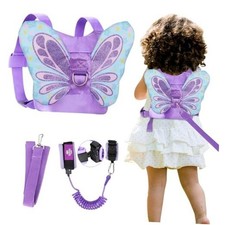 Toddler Leash for 1-5 Years, Baby Safety Harness for Girls with Anti-Lost Key