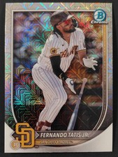 2025 Bowman Mega Box Chrome Fernando Tatis Jr Mojo Refractor #23