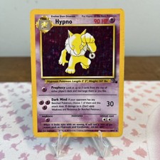 Hypno (8) Holo Rare Unlimited Holo - 08/62 - Fossil - MP on eBay
