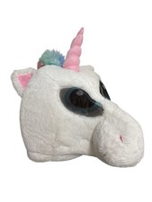 Unicorn Costume Maskimals Mascot Head Dan Dee Soft Plush Animal Halloween