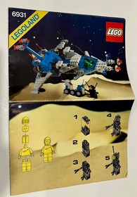 LEGO Space #6931 FX Star Patroller COMPLETE w/ Box & Instructions Vintage 1985