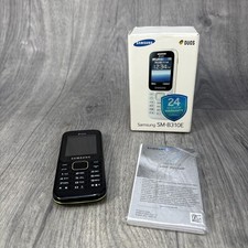 Samsung SM-B310E Negro DualSIM 2G Botón Básico Desbloqueado Teléfono Móvil Reproductor de MP3