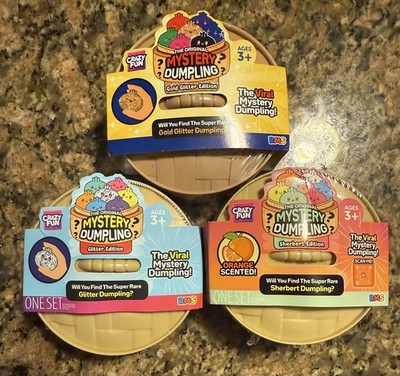 RMS Crazy Fun The Original Mystery Dumpling assorted Lot of 3