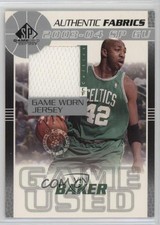 2003-04 SP Game Used Authentic Fabrics Vin Baker #VB-J 2u3