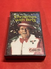 CHRISTMAS WITH BING: - BING CROSBY Cassette - 1980