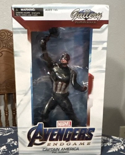 Marvel Gallery Diorama Captain America Avengers Endgame PVC Collectible Figure