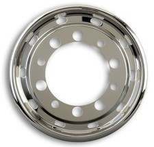 Radzierblende LKW 11,75x22,5" ET130 passend für Iveco Breitreifen Radkappe Achse