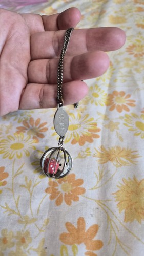 caged diced las Vegas necklace