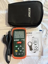 ExtechLT300 Light Meter with Remote Sensor & LCD Display, 400,000 Lux, Backlight