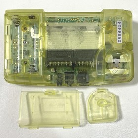 SNK Neo Geo Pocket Color Crystal Yellow NEOP66010 Handheld Console Boxed Japan