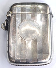 Vintage EPNS Vesta Case Match Safe English