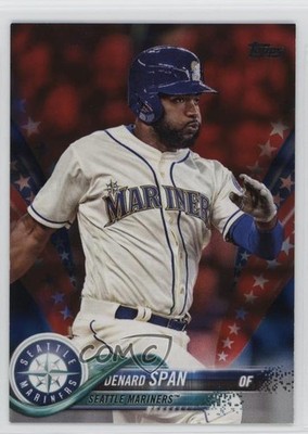 2018 Topps Update Independence Day 11/76 Denard Span #US54 1j47