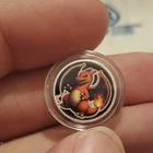 1 Custom Gram 999 Silver Charizard Pokemon Coin Limited Encapsulated limited