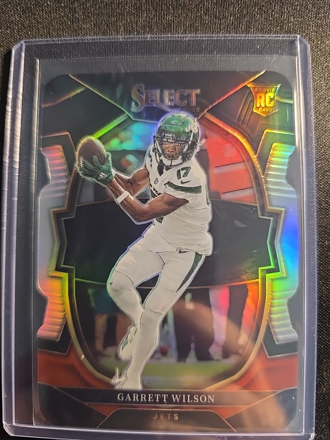 2022 Panini Select - Concourse Garrett Wilson #88 Silver Prizm Die-Cut (RC)