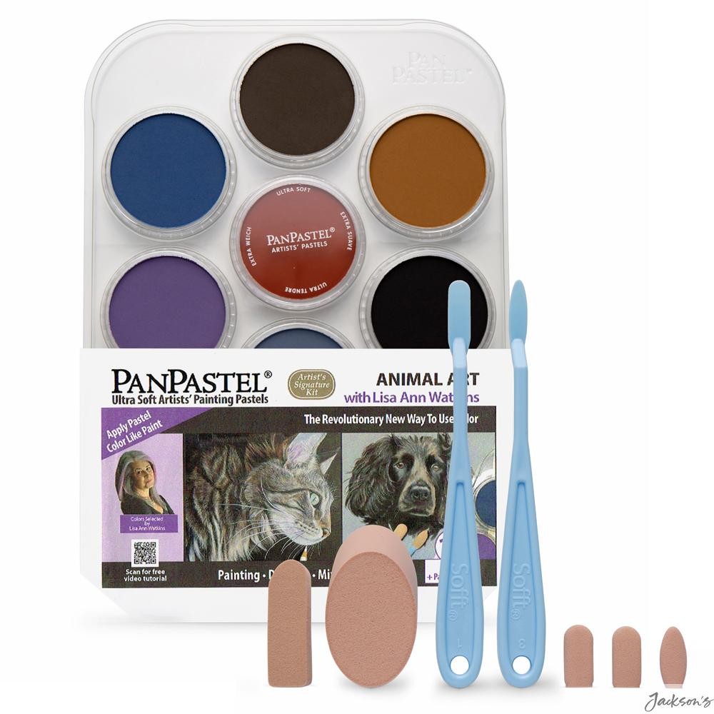PanPastel Lisa Ann Watkins Pastel Colour Set 10 Shades With Palette Tools
