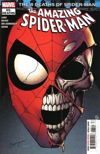 Amazing Spider-Man #65DEATHSA VF 2025 Stock Image