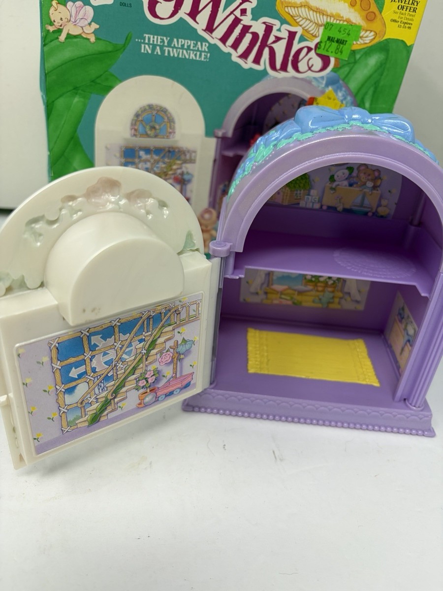 Vintage Fairy Winkles Twinkle Time Nursery Clock~Complete in Box