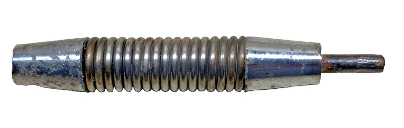 Heavy-Duty Plated Steel Spring - 2 1/8" - Overall 5"