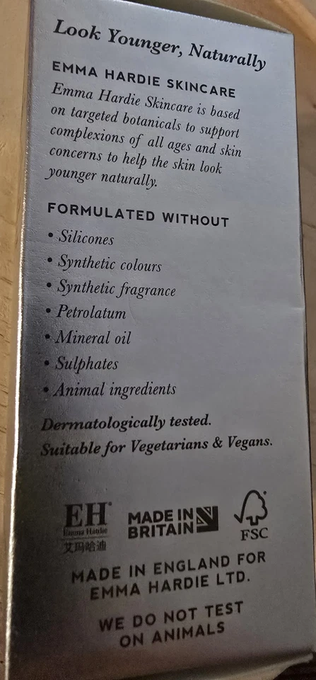 Aceite facial Emma Hardie EH Brilliance tratamiento nocturno 1,0 oz/30 ml Foto 4 de 4