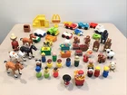 New ListingVintage Lot of Fisher Price Little People  And Accessories, Cars, 2 McDonald’s