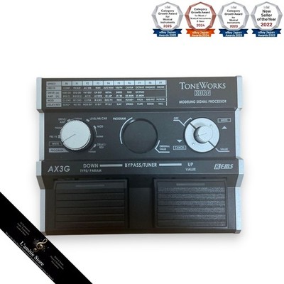KORG AX3G ToneWorks Guitar Amp Modeling Multi Effects Processor AX 3 G Tested JP