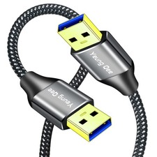 USB 3.0 A to A Male Cable 10 ft,Super Speed Type A Male to Male Cable USB 3.0...