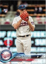 2018 Topps #277 Aaron Slegers RC Minnesota Twins