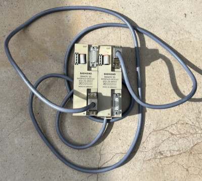 2 Stück Siemens Simatic S5 INTERFACE MODULE, 6ES5 316-8MA12,  mit 1 Kabel