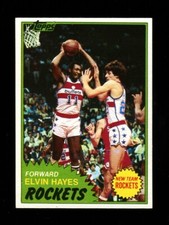1981-82 TOPPS ELVIN HAYES #42 ROCKETS HOF NM-MT OR BETTER 5